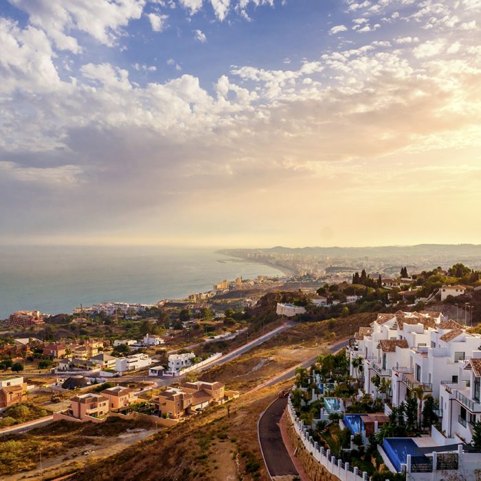 Spain, Andalusia, Malaga Province, Marbella, Panorama
